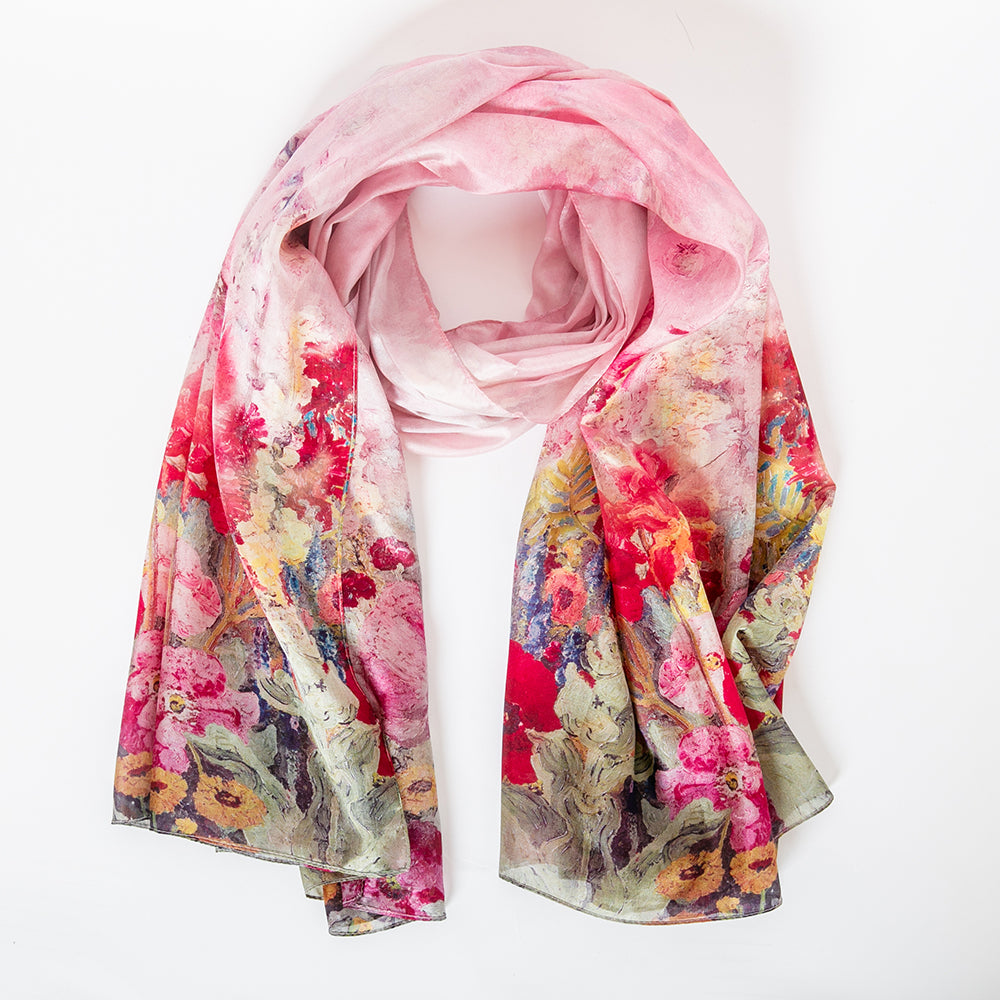 Meadow Large Silk Scarf