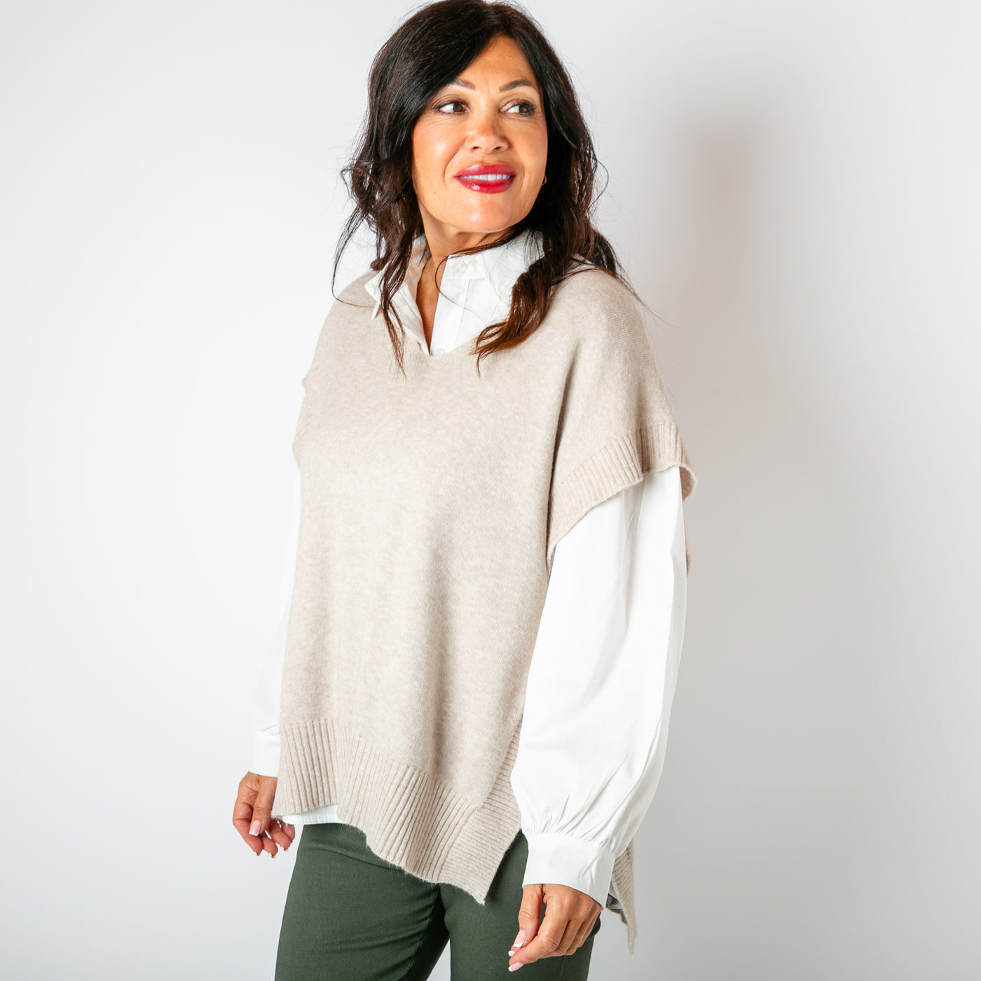 Emily Poncho Jumper