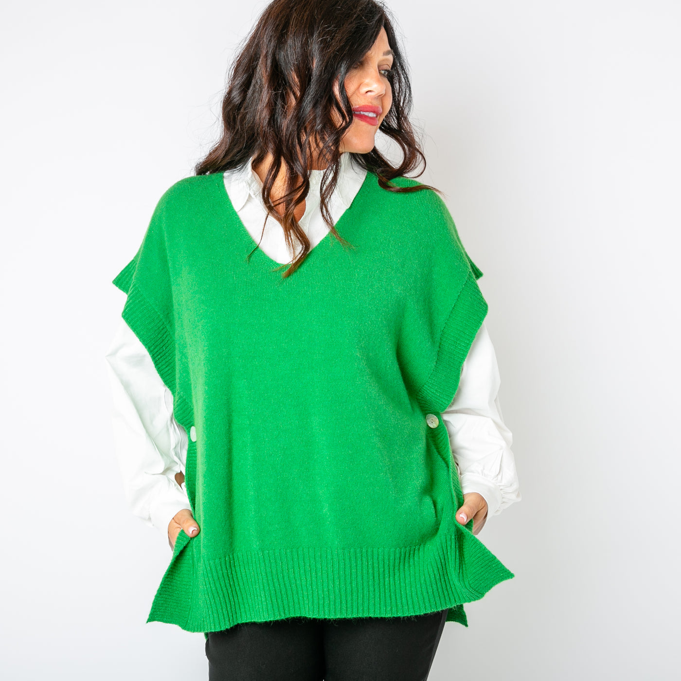 Emily Poncho Jumper