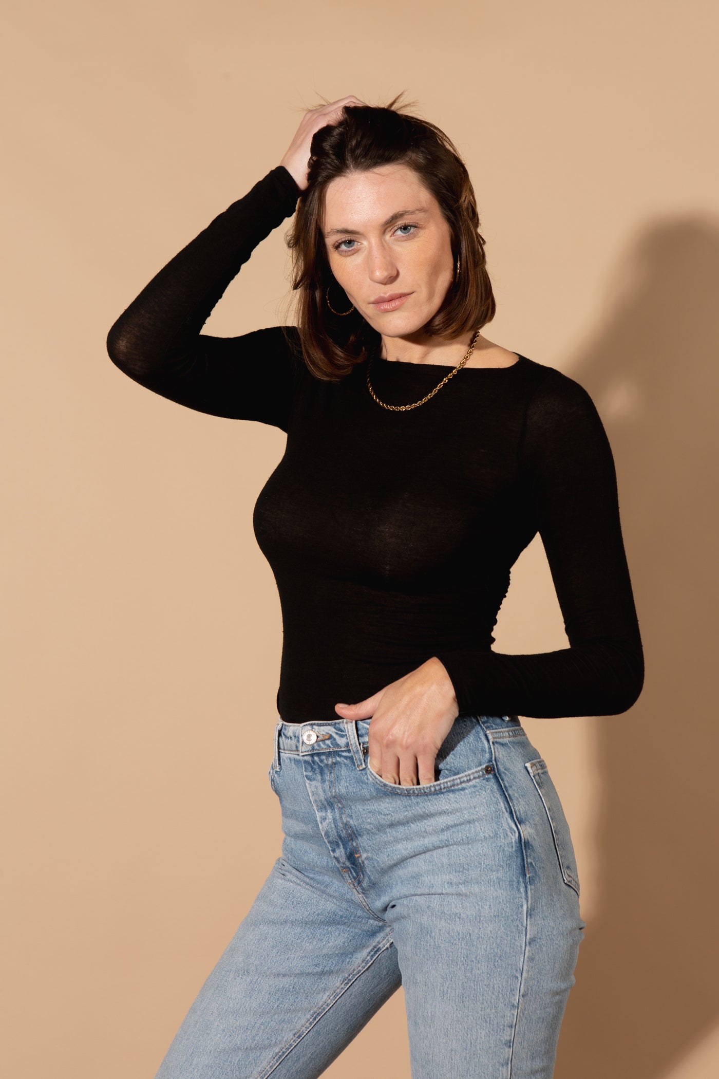 Aspen Cashmere Top