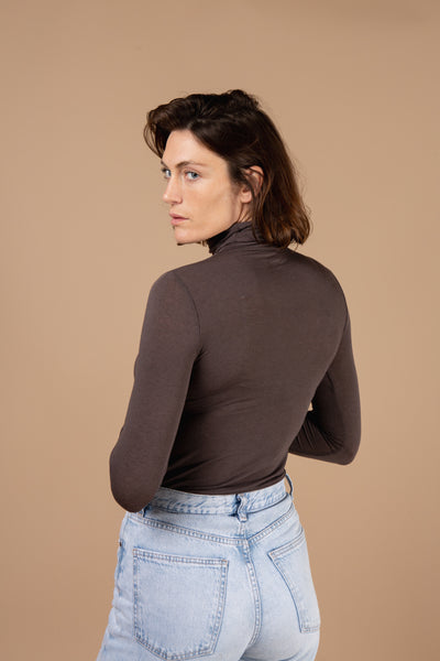 Orelle Cashmere Roll Neck Top