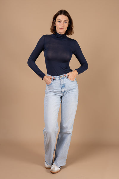 Orelle Cashmere Roll Neck Top