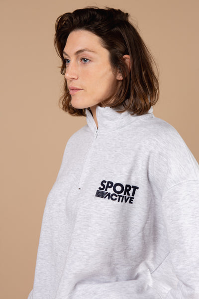 Brooklyn Zip Sweatshirt