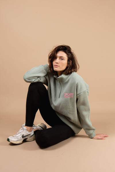 Brooklyn Zip Sweatshirt