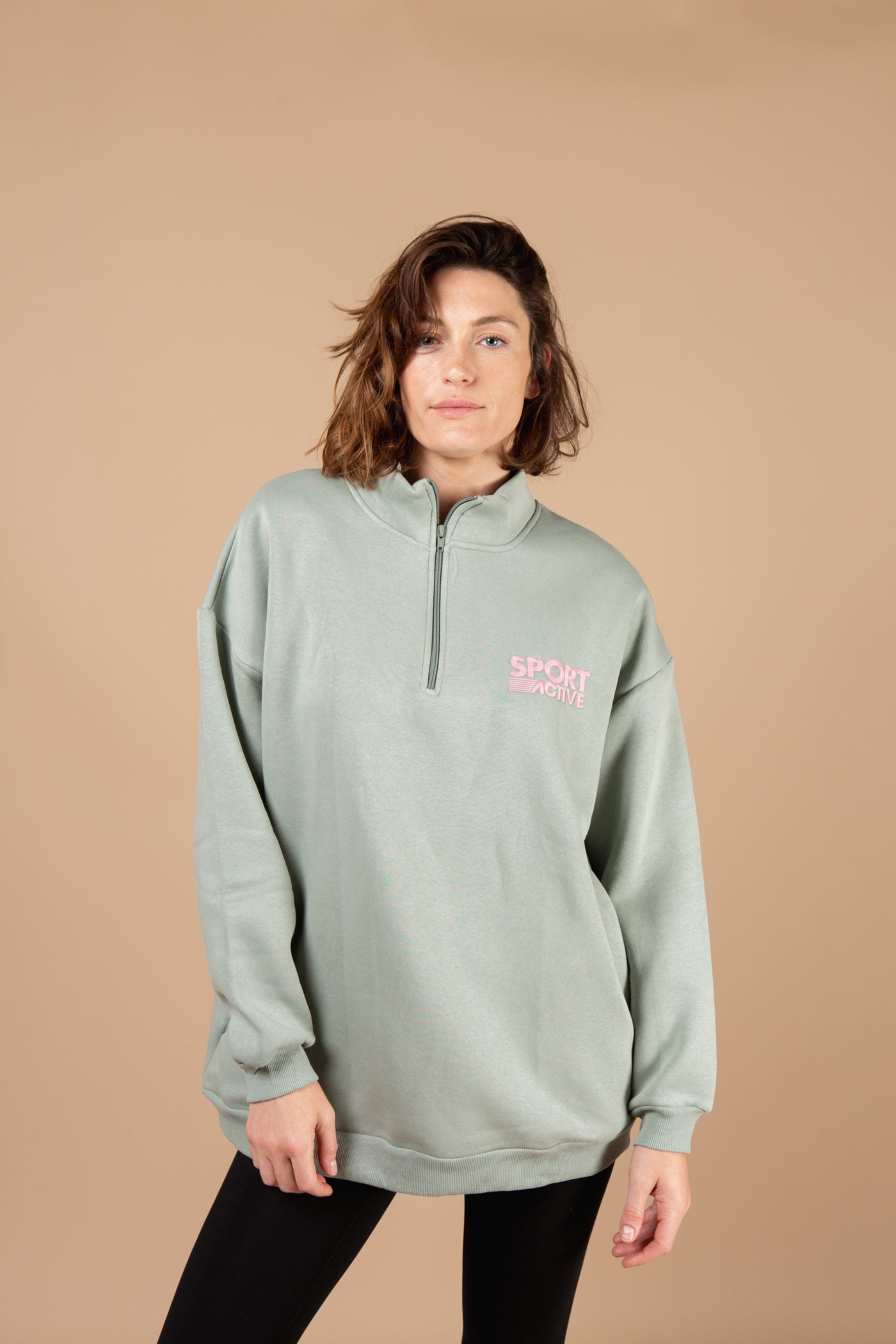 Brooklyn Zip Sweatshirt