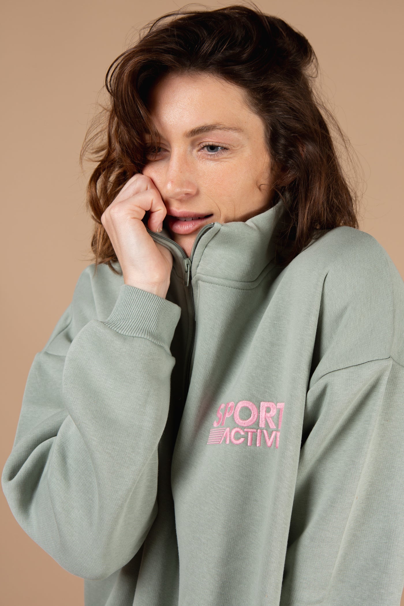 Brooklyn Zip Sweatshirt