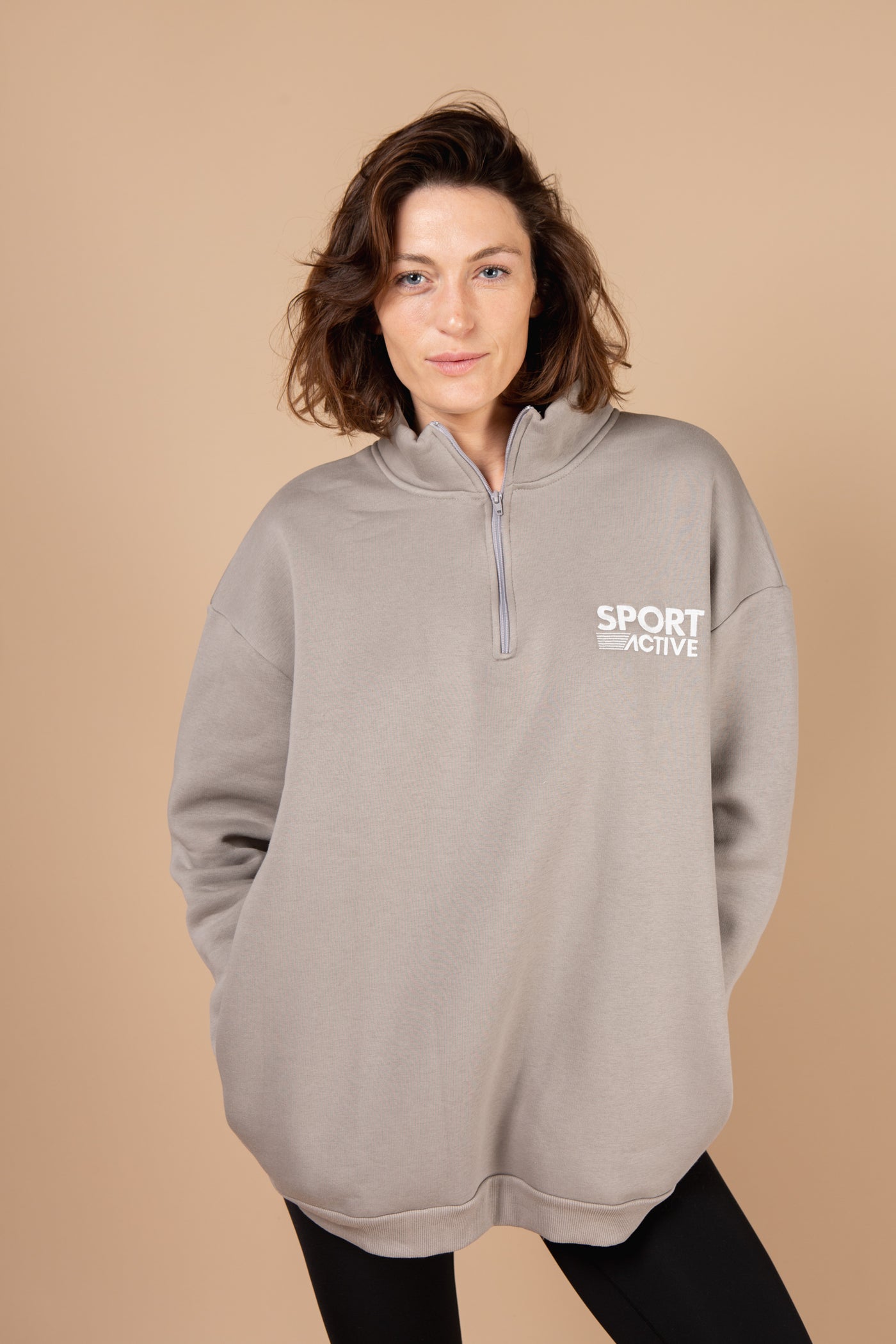 Brooklyn Zip Sweatshirt